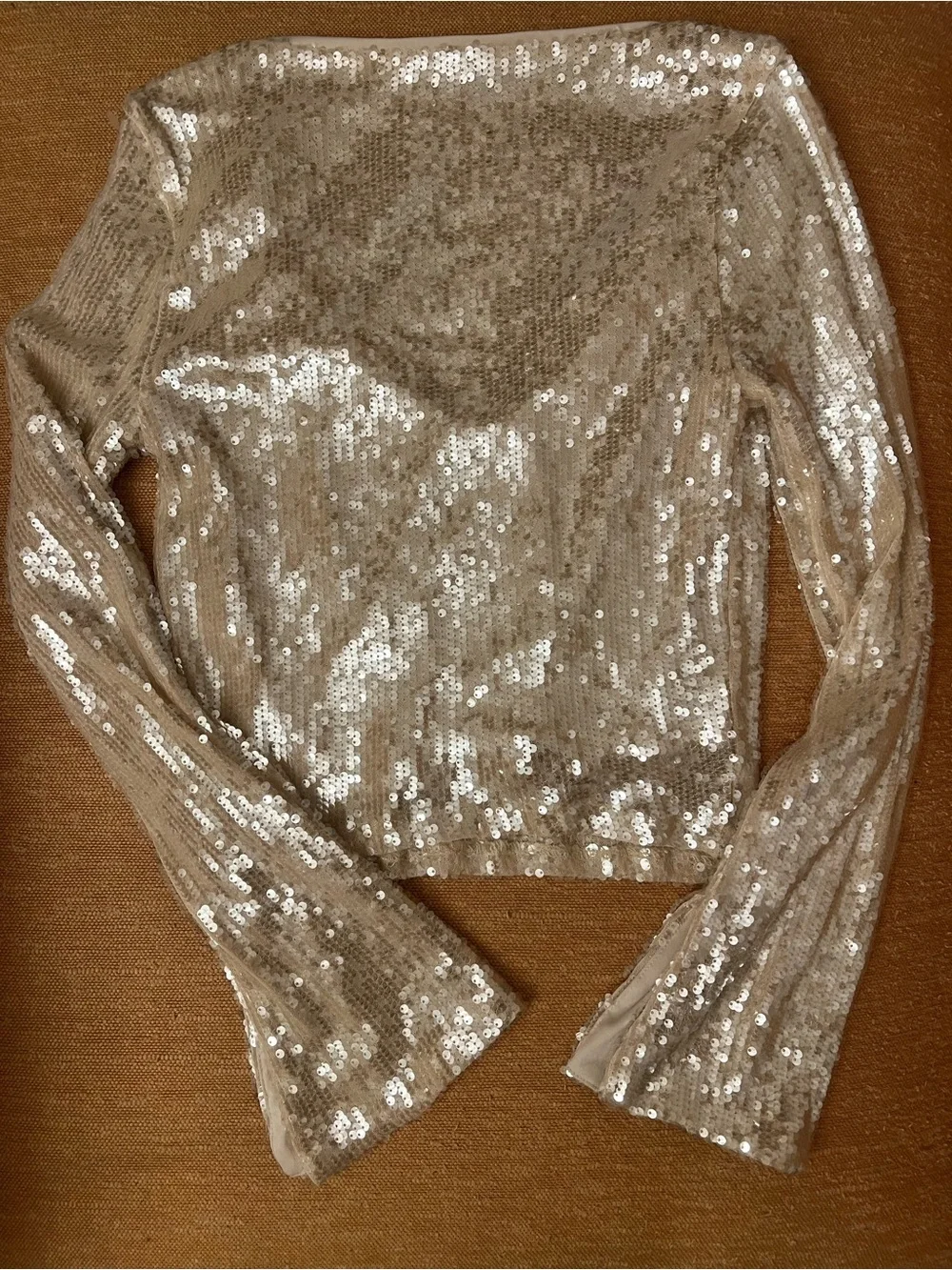 wild fable champagne sequin